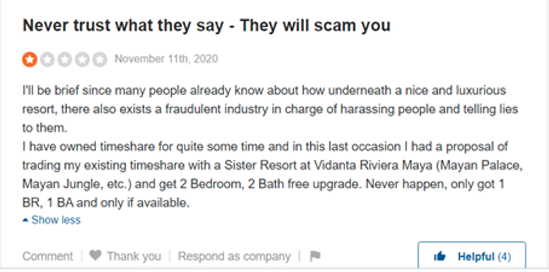 mayan palace timeshare reviews